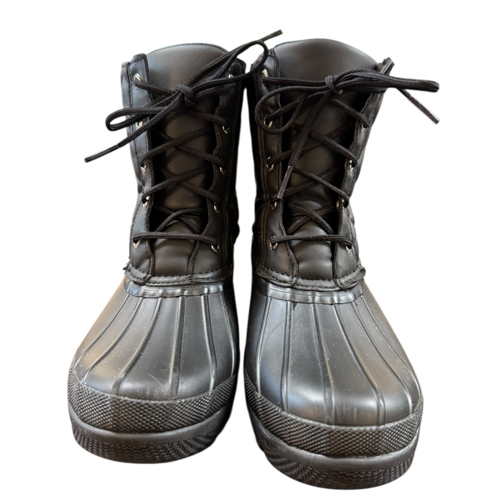 Sperry Topsider Gosling Insulated Black Rubber  Boots Women’s Size 8 - Picture 12 of 12